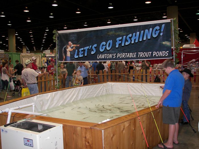 Trout Pond at World Deer Expo in Birmingham, Alabama